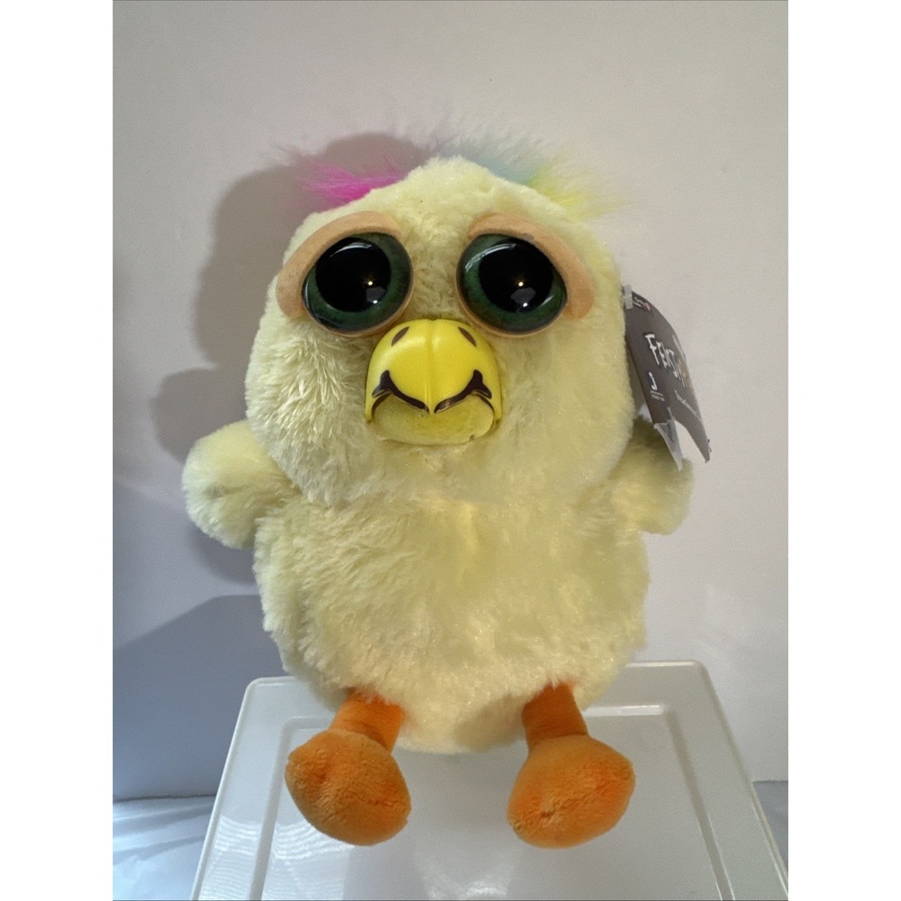 Feisty Pets Treacherous Travis Chick Plush Toy Interactive Angry Cute NEW Tags
